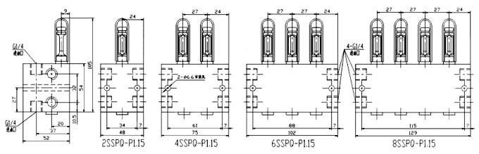 SSPQ-P1.15(VSN-KR)系列雙線分配器