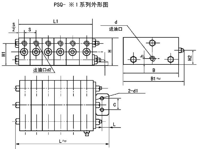 PSQ型片式給油器