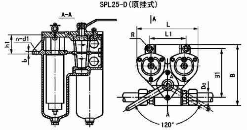 SPL、DPL型網(wǎng)片式油濾器